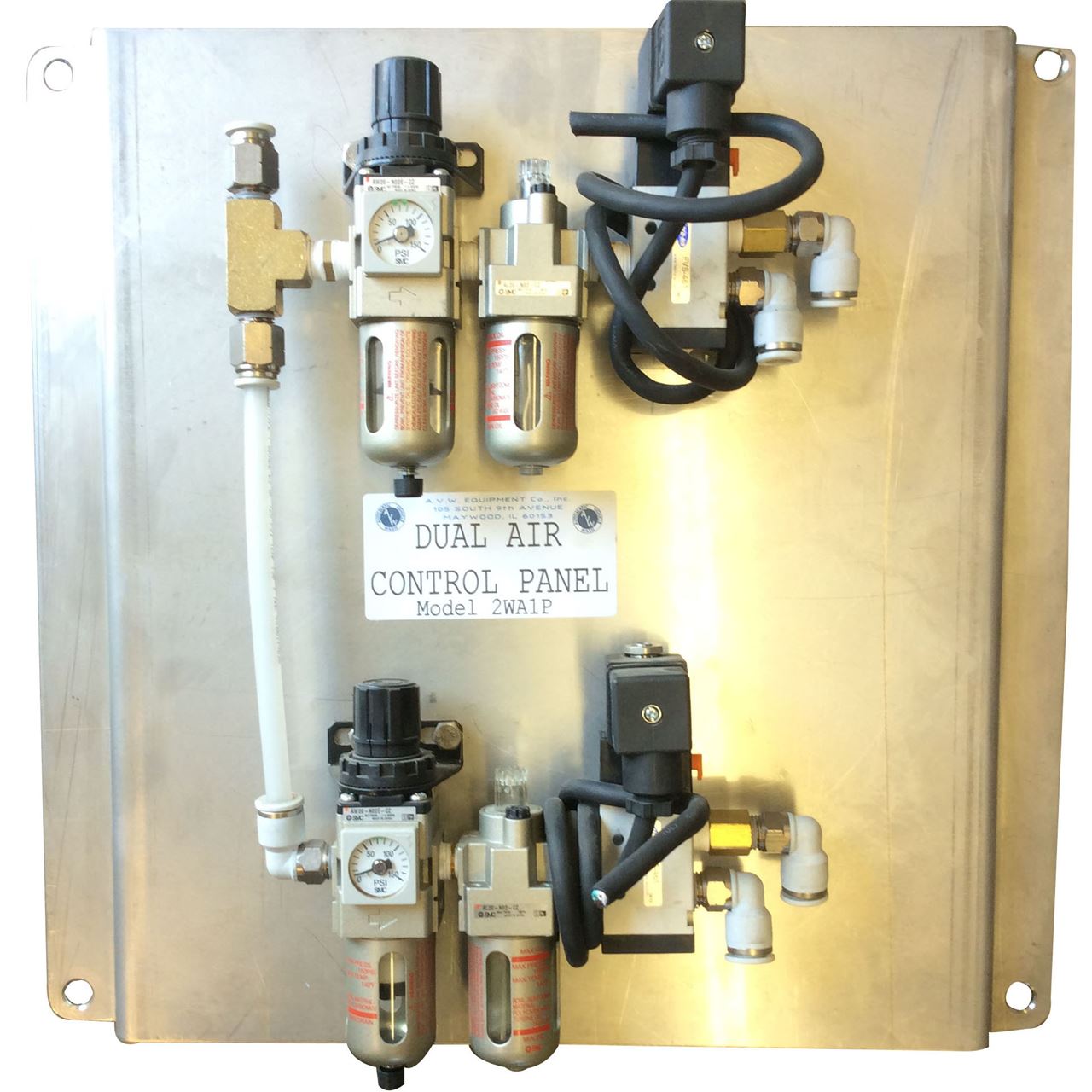 0000624 dual air control panel