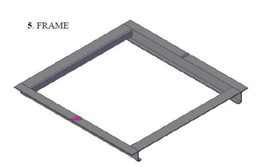 0000712 correlator frame for model rc4 set of 2